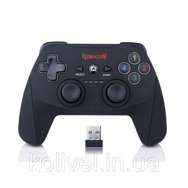 Геймпад Redragon Harrow 2.4G, Xinput/Dinput БЖ, бездротовий (75056) Киев - изображение 1