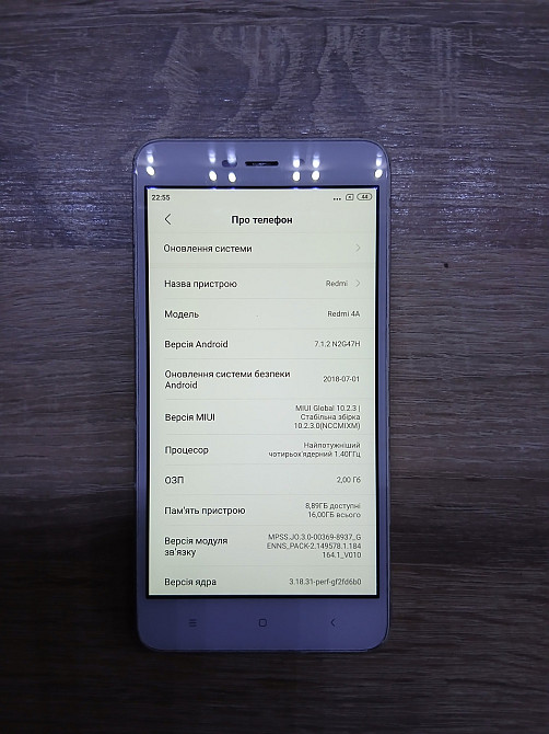 Б/У Смартфон Xiaomi Redmi 4A 2/16Gb Днепр - изображение 2
