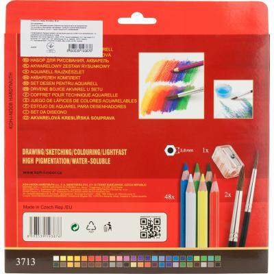 Карандаши цветные Koh-i-Noor Mondeluz акварельные 48 цветов (3713) Винница - изображение 2