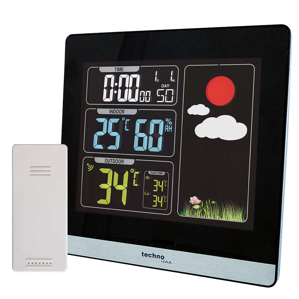 Метеостанция Technoline WS6448 Black (WS6448) Вінниця - фото 4