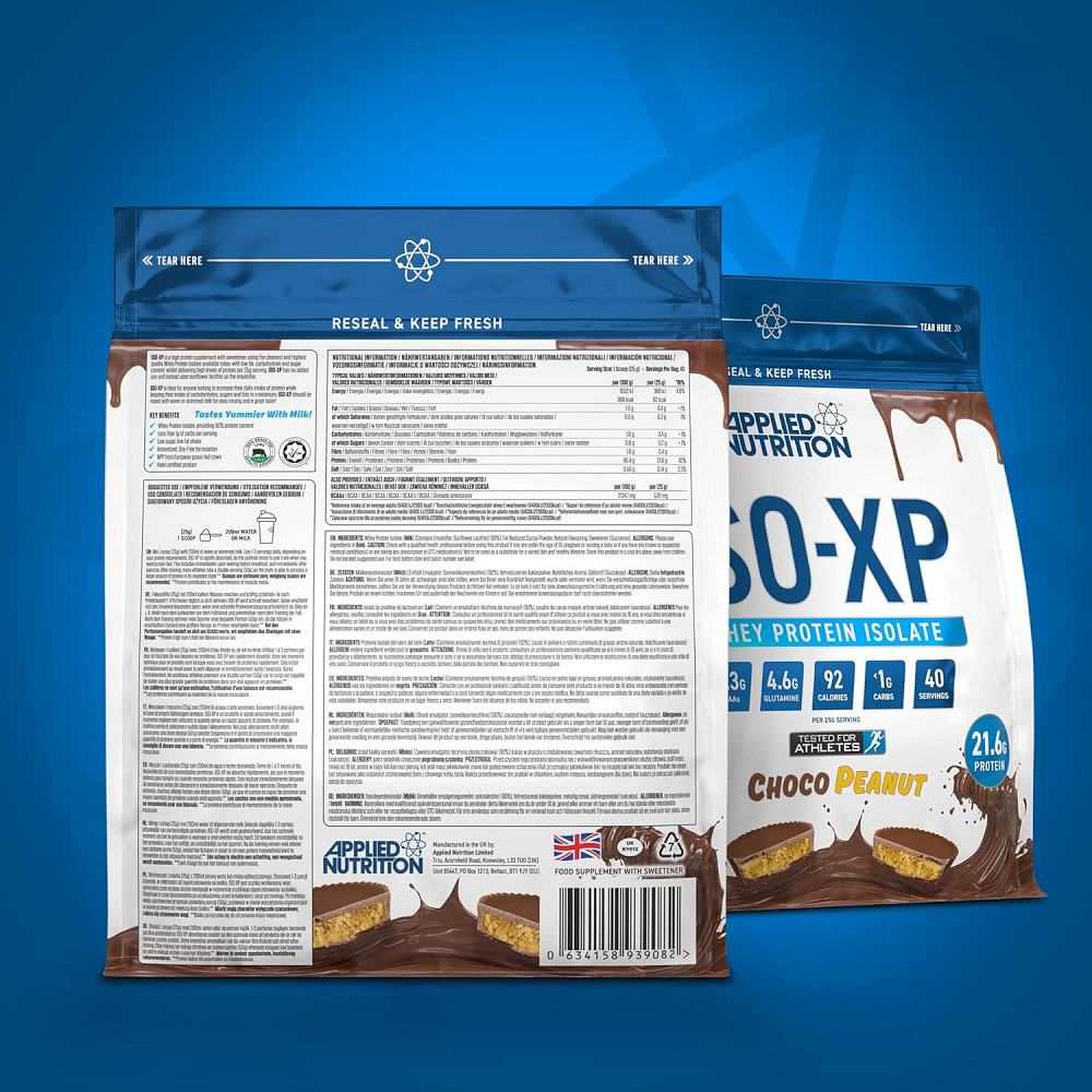 ISO XP Whey Isolate Protein ISO-XP (1kg - 40 Servings) (Choco Peanut) Луцк - изображение 2