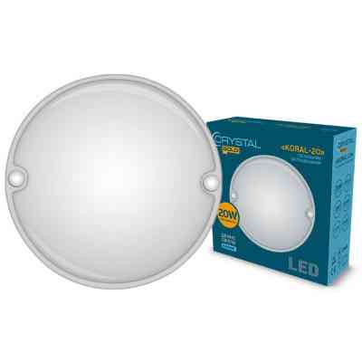 Светильник CRYSTAL KORAL- 20W 6500K ip54 (DNL-031) Винница