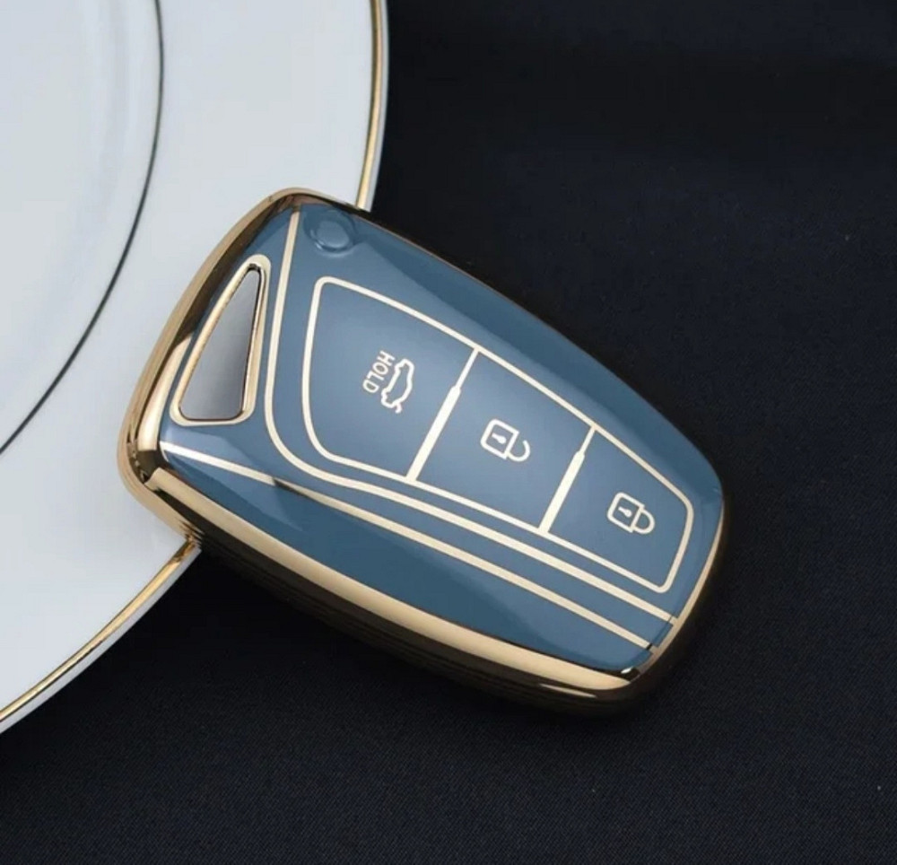 Захисний чохол для автомобільного ключа Hyundai Сірий Смела - изображение 1