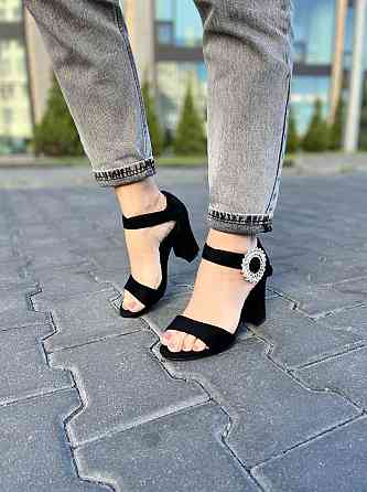 MISSKA Босоніжки жіночі MISSKA D287-V2340 чорні (літо, еко-замша) (4451) 36-39 Коломыя