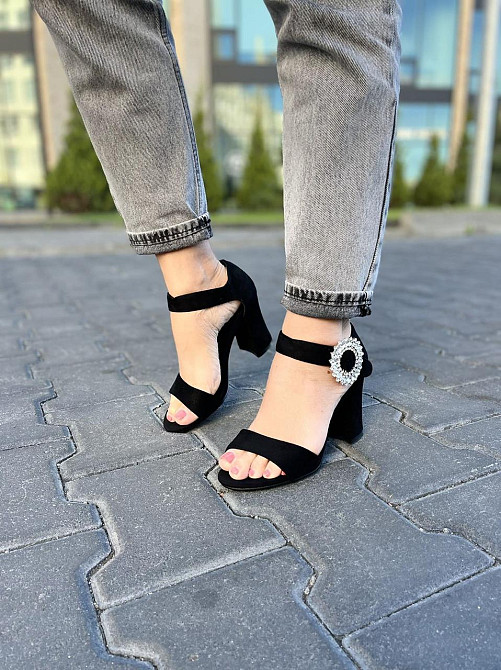 MISSKA Босоніжки жіночі MISSKA D287-V2340 чорні (літо, еко-замша) (4451) 36-39 Коломыя - изображение 5