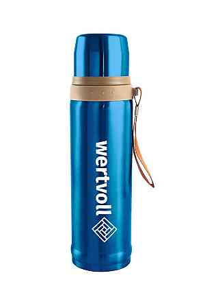 Термос WERTVOLL "ENJOY" 750 мл SS синій RX-7000BU Коломыя
