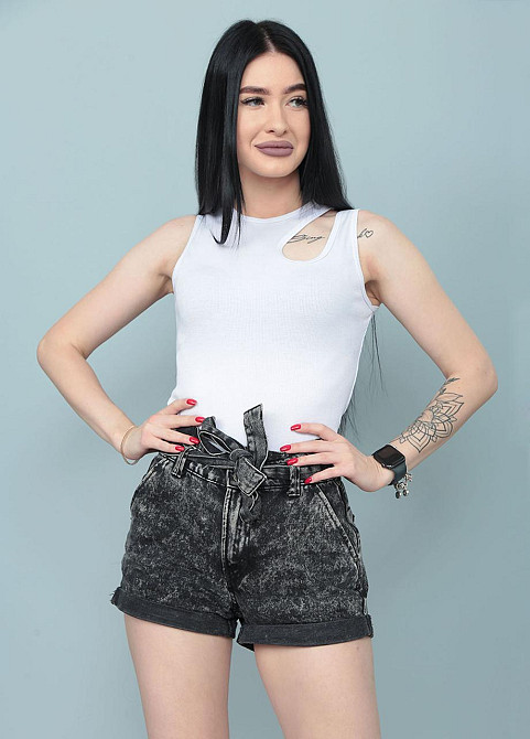 Облягаюча майка Shape 46-48, Білий Київ - фото 1