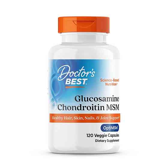 Глюкозамин хондроитин с OptiMSM (Glucosamine Chondroitin MSM) 120 капсул Киев