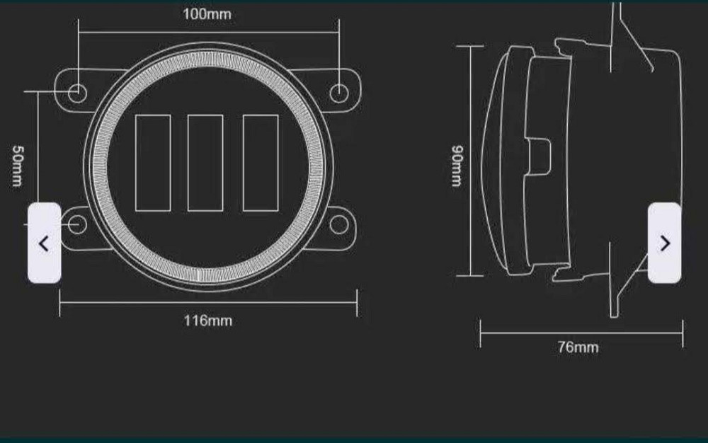 Протитуманні фари Рено Ніссан Мітсубісі універсальні ФОТО Харків - фото 7