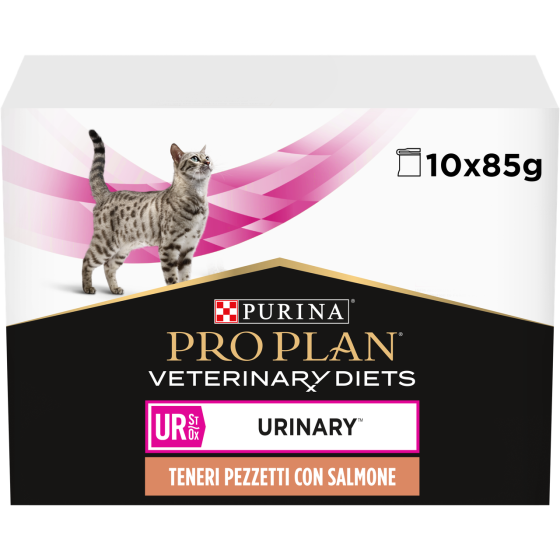 Вологий дієтичний корм PRO PLAN VETERINARY DIETS UR ST/OX Urinary для дорослих котів для розчинення та зниження утворення струвітних каменів, шматочки Київ