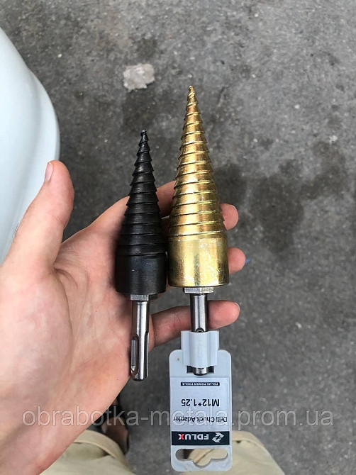 Дровокол на перфоратор,шуруповер, конус, морковка, винтовой колун для заготовки дров. Киев - изображение 6