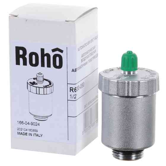 Повітровідвідник автоматичний Roho R630-050 - 1/2" (нікель) (RO0155) Київ
