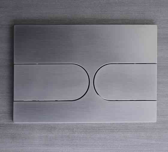 Панель змиву Koer KT-0604-07 240x160x10mm пластикова, кнопка закруглена   ( KR5325 ) 26889 Харків