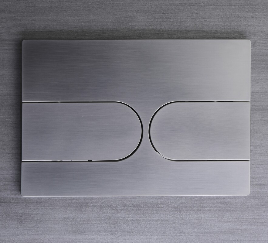 Панель змиву Koer KT-0604-07 240x160x10mm пластикова, кнопка закруглена   ( KR5325 ) 26889 Харків - фото 4