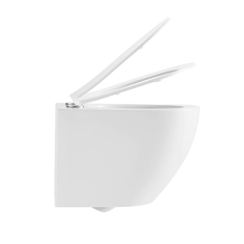 Унитаз подвесной Mixxus Premium Ellipse-0301-T3 495x365x365mm, система смыва Tornado 3.0 (MP6461) Киев - изображение 8