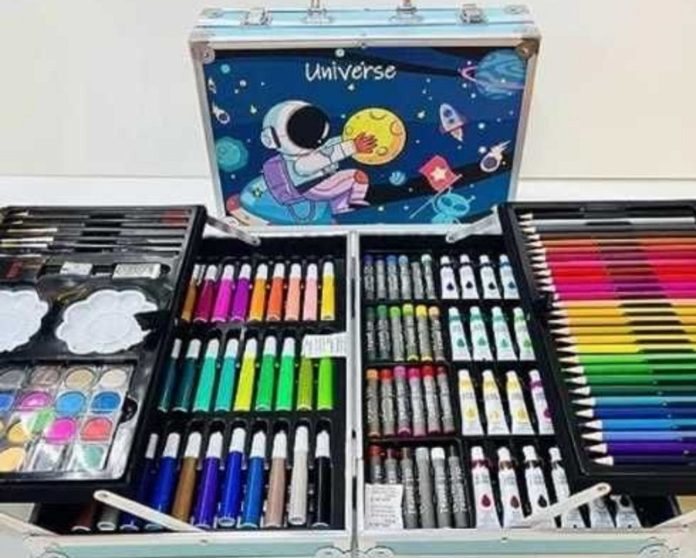 Дитячий набір для творчості 133 предмета у валізці Рисование Чемодан. Харків - фото 6