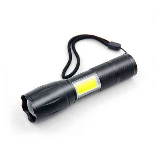 Аккумуляторный светодиодный фонарик Watton WT-039 1000 Лм ударопрочный алюминиевый ручной фонарь Каменец-Подольский