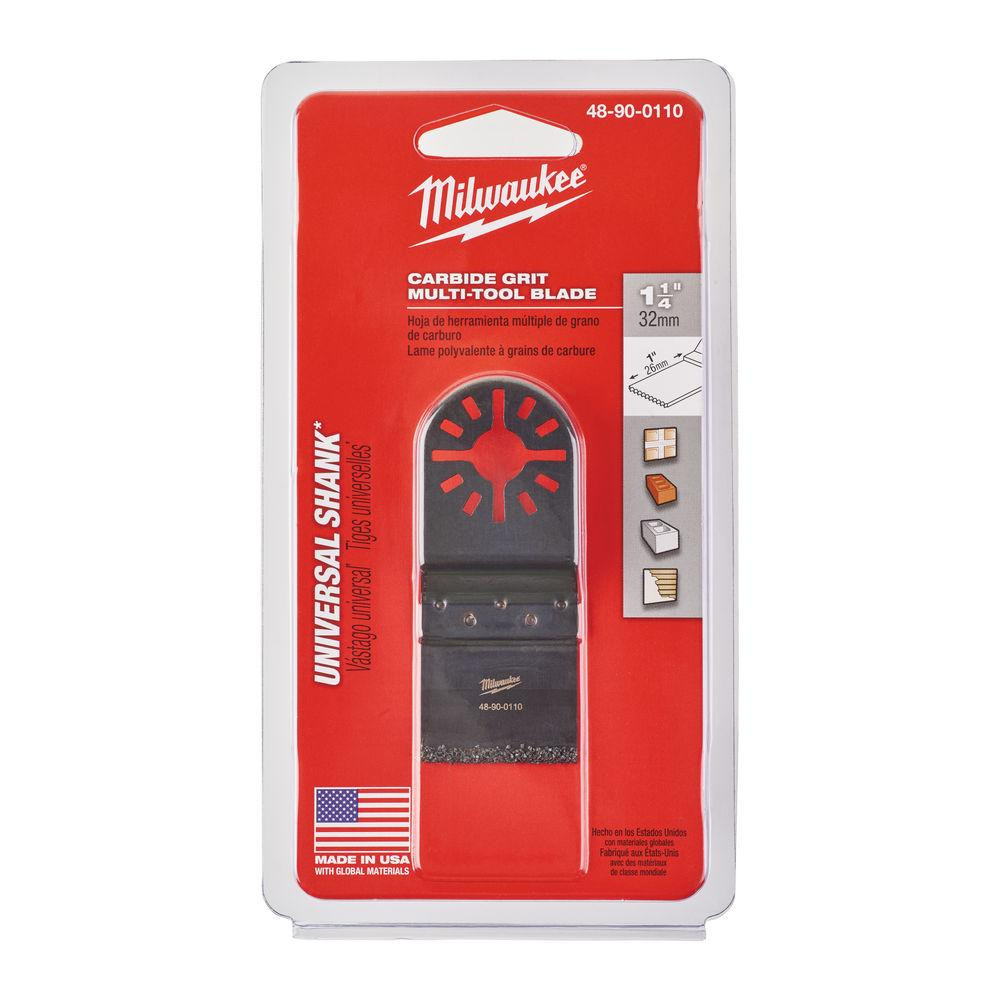 Полотно для мультітула Carbide Grit MILWAUKEE, 32х76мм (абразивні матеріали) Одеса - фото 2