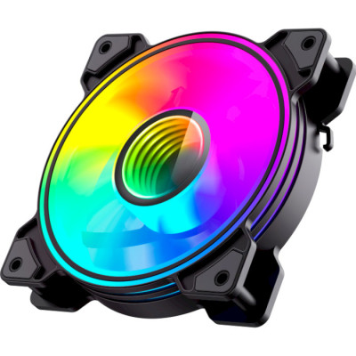 Кулер для корпуса Gamemax Dual Ring Infinity BK Винница - изображение 5