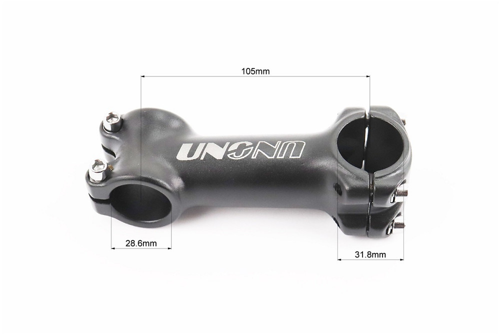 Винос керма MTB 28,6x31,8х105мм, алюмінієвий, чорний AS-601 Київ - фото 2