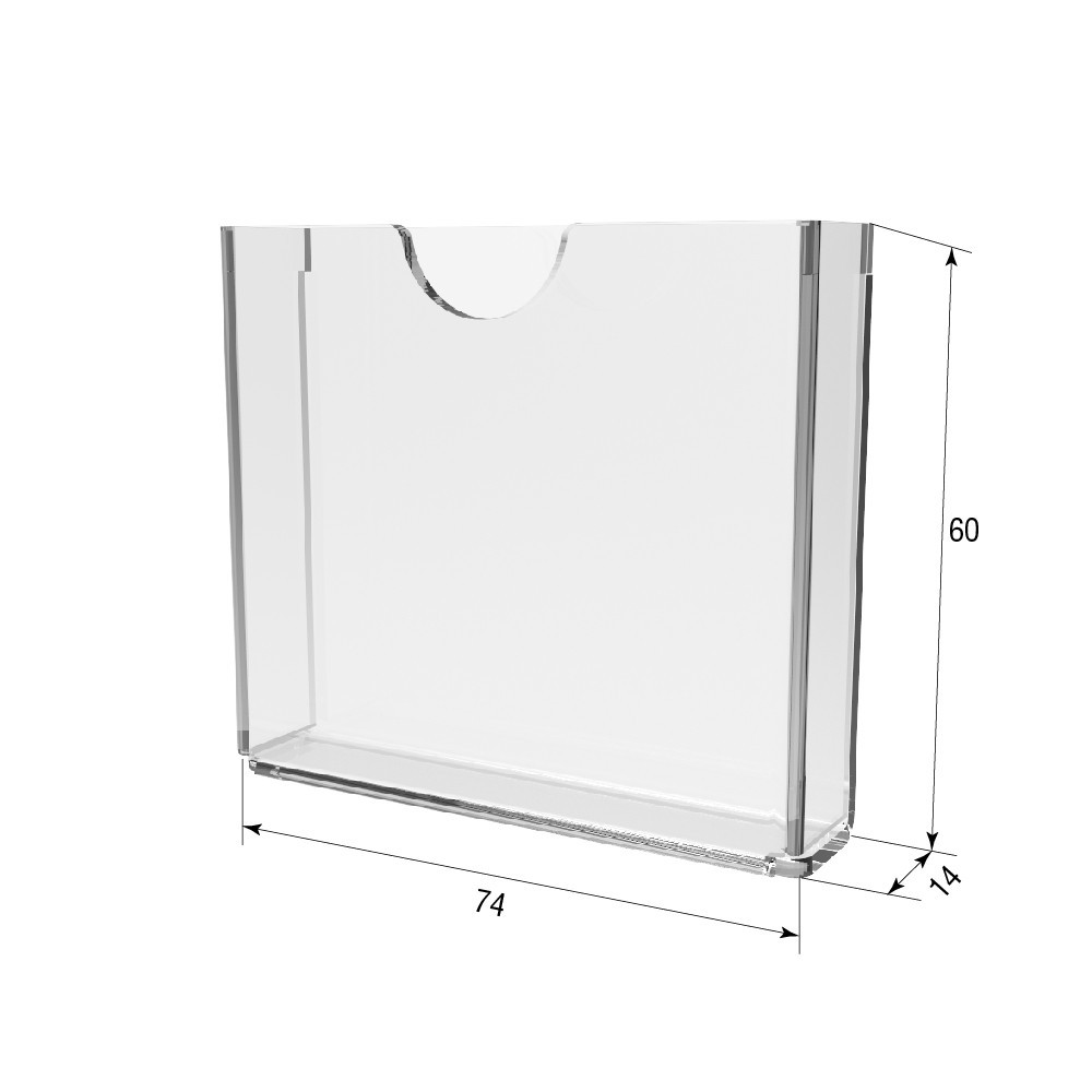 Карман EKOSTAR под визитки верт 70х10х60 Киев - изображение 3