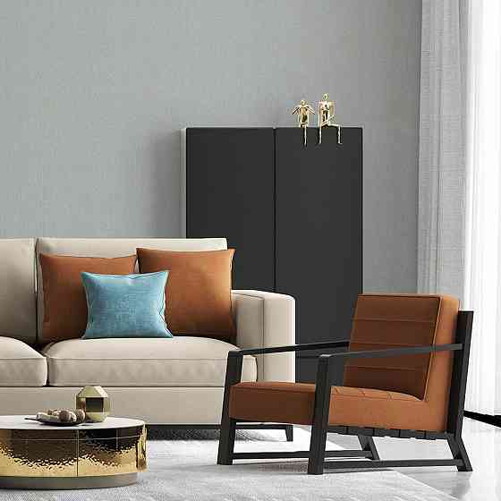 Самоклеящаяся виниловая плитка в рулоне 600х3000х2мм Светло-серый холст Мат SW-00002033 Днепр