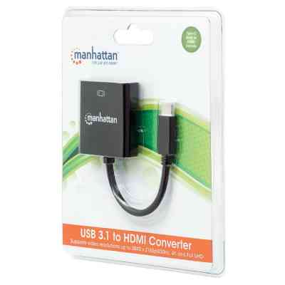 Переходник USB3.1 Type-C to HDMI (F) Manhattan Intracom (151788) Винница