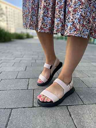 teona Босоніжки жіночі TEONA 290 пудра (літо, шкіра натуральна) (5246) Коломия