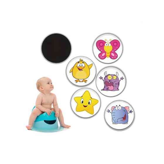 Наклейки для приучения ребенка к горшку 