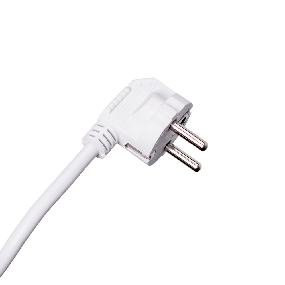 Сетевой фильтр 3 м удлинитель F06U на 6 розеток 4 USB 1 Type-C и кнопкой отключения Белый HP-5-23 Киев - изображение 6