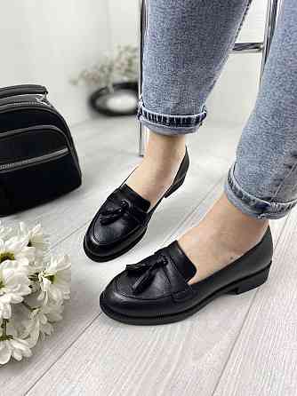 LEADER STYLE Туфлі жіночі LEADER STYLE 2697 чорні (весна-осінь, шкіра натуральна) (2641) лише 3 Коломыя