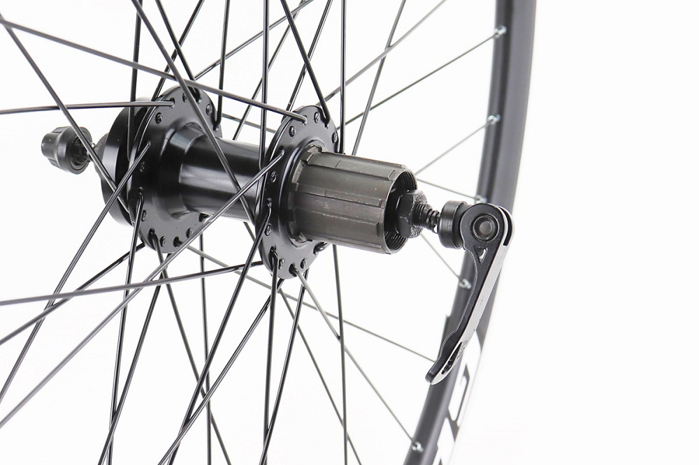 Колесо 27,5" заднє Disk-brake, обід "крапля" та втулка 14Gx36H алюмінієві NECO MS37R, під касету 8-9зв, кріпл. ексцентрик, "GRAVIT Київ - фото 4