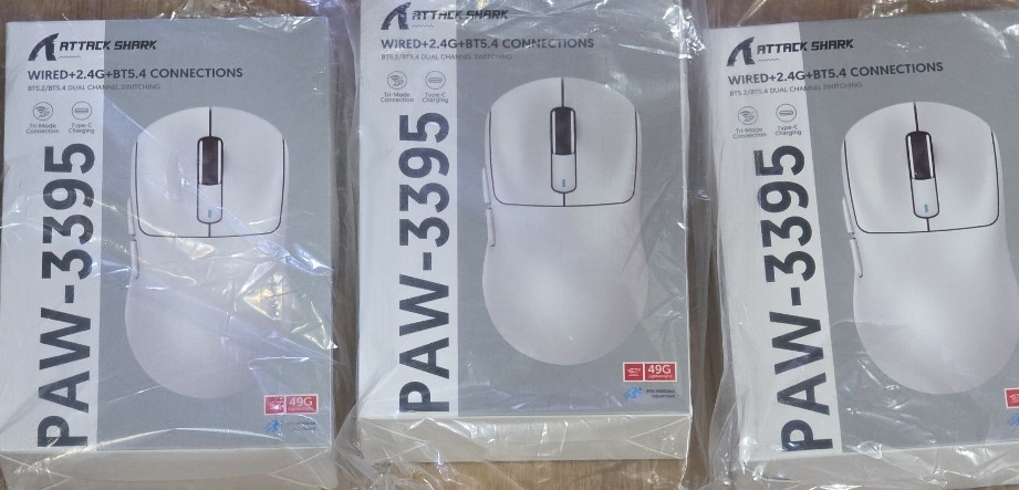 Миша Attack Shark X3 та X3 pro на топовому сенсорі PAW3395 26000 DPI. Харків - фото 2