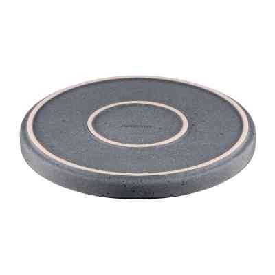 Тарелка Ardesto Fasano, 19.6см, кераміка, сірий темний (AR0319FDG) Винница