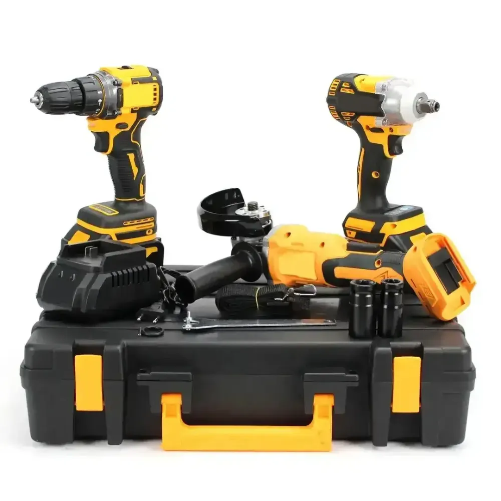 Набор 3в1 на аккумуляторах 48V Шуруповерт Гайковерт и Болгарка Коломыя - изображение 1