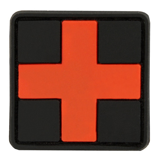 Шеврон 3D PVC на липучці Mil-Tec 16830402 "FIRST AID" ПЕРША ДОПОМОГА (Патч ,Нашівка ,Емблема) Нововолинськ - фото 2