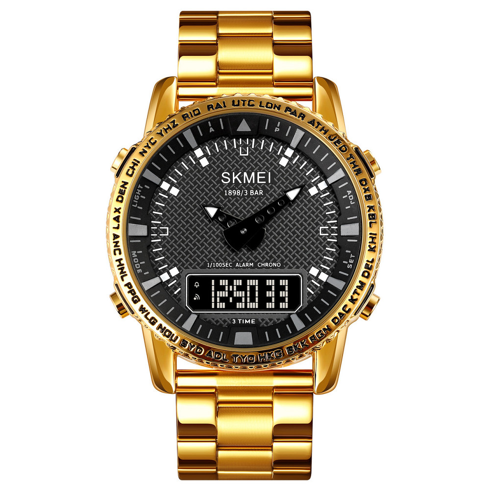 Skmei 1898GDBK Gold-Black SBR Киев - изображение 1