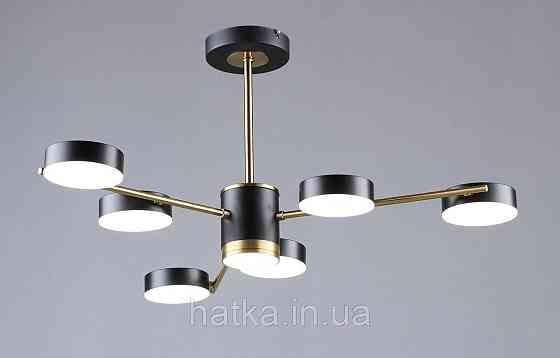 Люстра світлодіодна в стилі лофт Sirius B N6369/6 COP+BK Київ