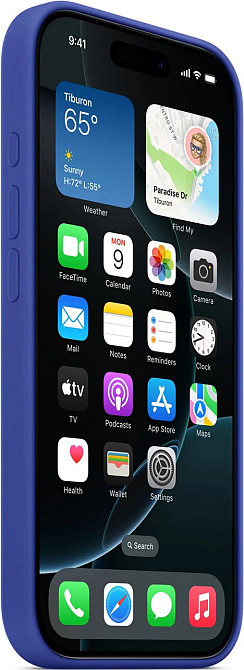 Чохол-накладка Apple Silicone Case with MagSafe для Apple iPhone 16 Pro Ultramarine (MYYP3) ( 12519 ) Харків - фото 5