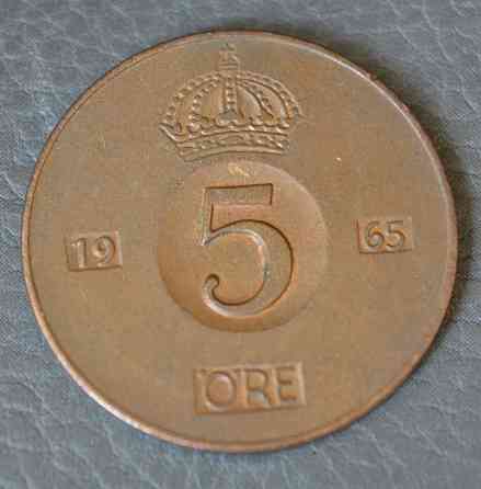 Швеція 5 ері 1965год (1) Полтава