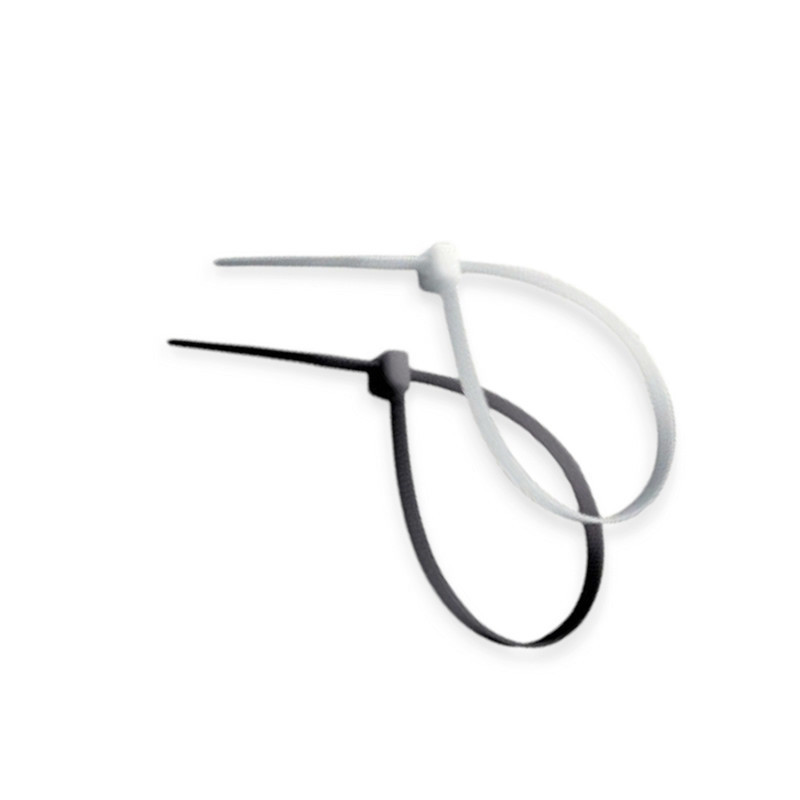 Хомут 400 x 4,8 белый пластиковый Мукачево - изображение 1