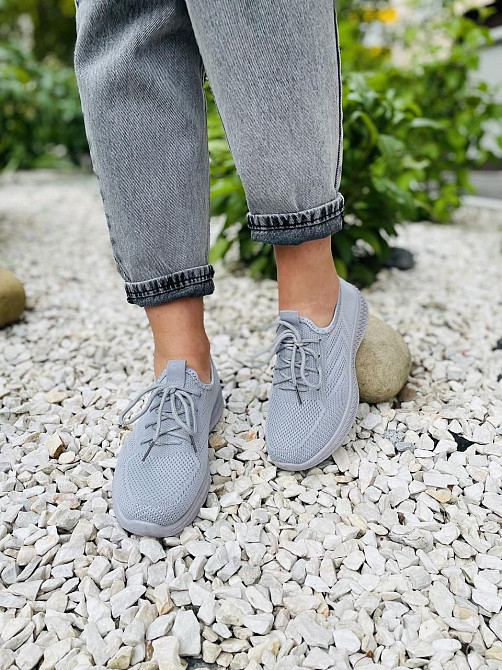 Fashion Кросівки жіночі FASHION 312-107 сірі (літо, сітка) (5045) Коломия - фото 5