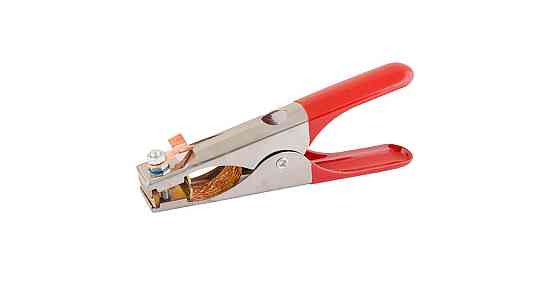 Затискач маси зварювальний MASTERTOOL Holland type 300 А гумові ручки 81-0114 Коломыя