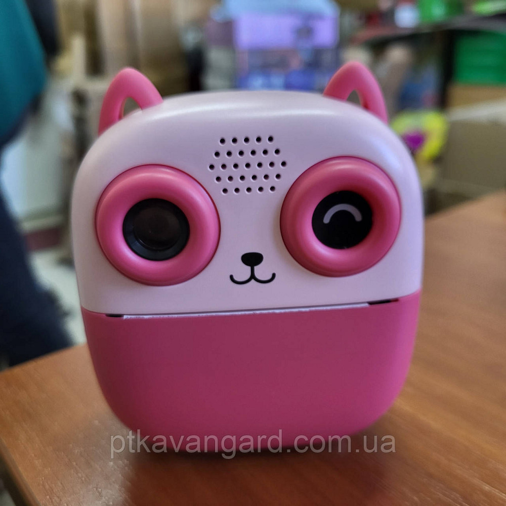 Детский фотоаппарат с моментальной печатью 