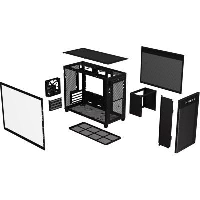 Корпус ASUS Prime AP201 Black Tempered Glass (90DC00G0-B39010) Вінниця - фото 3