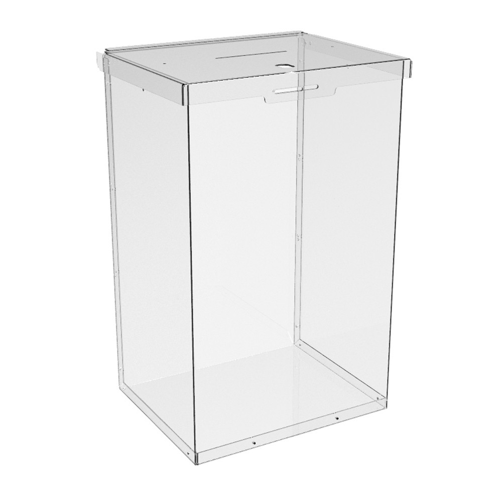 Ящик EKOSTAR с замком для пожертвований и сбора денег 250x200x400. Объем 20 литров Киев - изображение 3