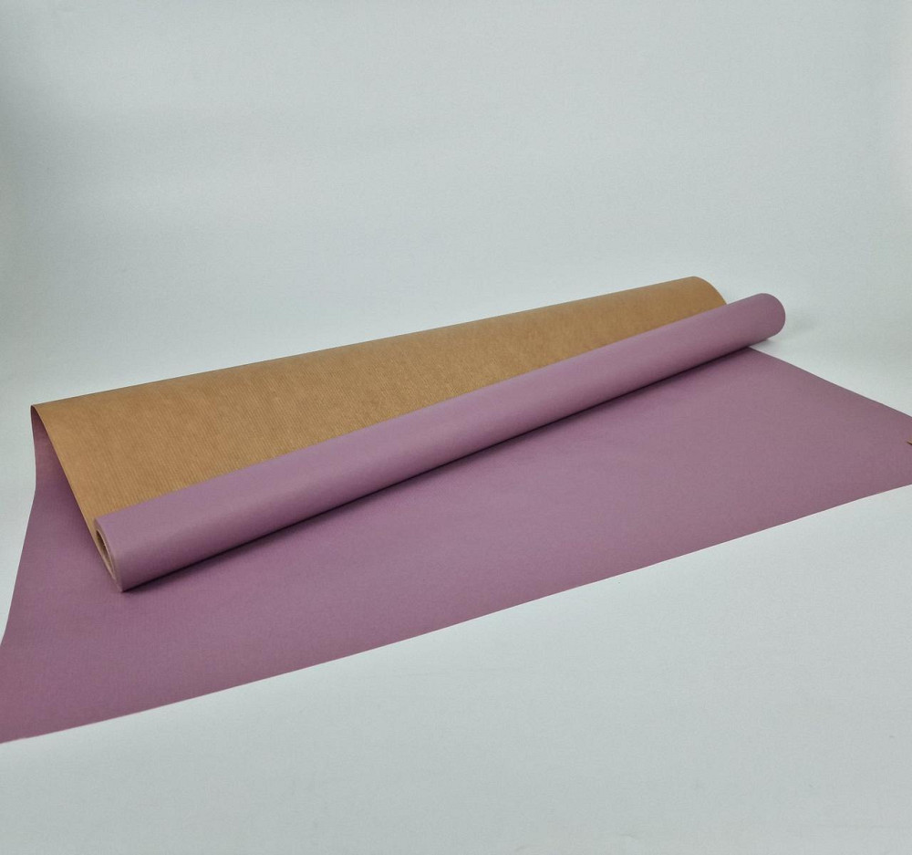 Рулон 8 м бумага подарочная тонированная (36) для цветов (h660)  №7 Сиреневый (1 шт) Харьков - изображение 1