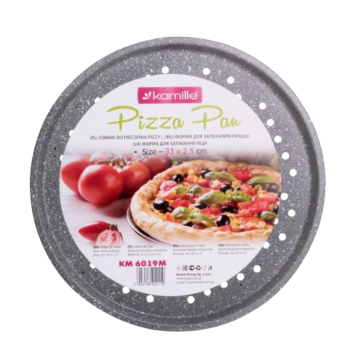 Форма для випікання піци 33см вуглецева сталь 6019M KAMILLE Житомир - изображение 3