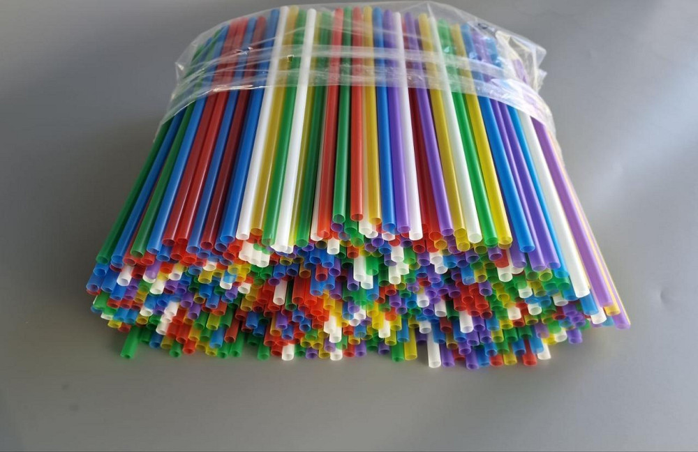 Трубочка для напоїв "Фрешка" d6,8 21см мікс (500 шт) Харків - фото 2