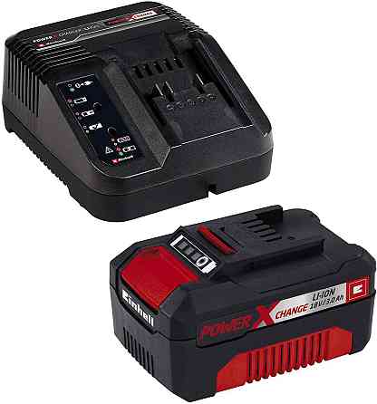 Потужна акумуляторна ланцюгова пила Einhell GE-LC 18 Li Kit : 18V 3.0Ah, шина 25см  (4501760) Київ